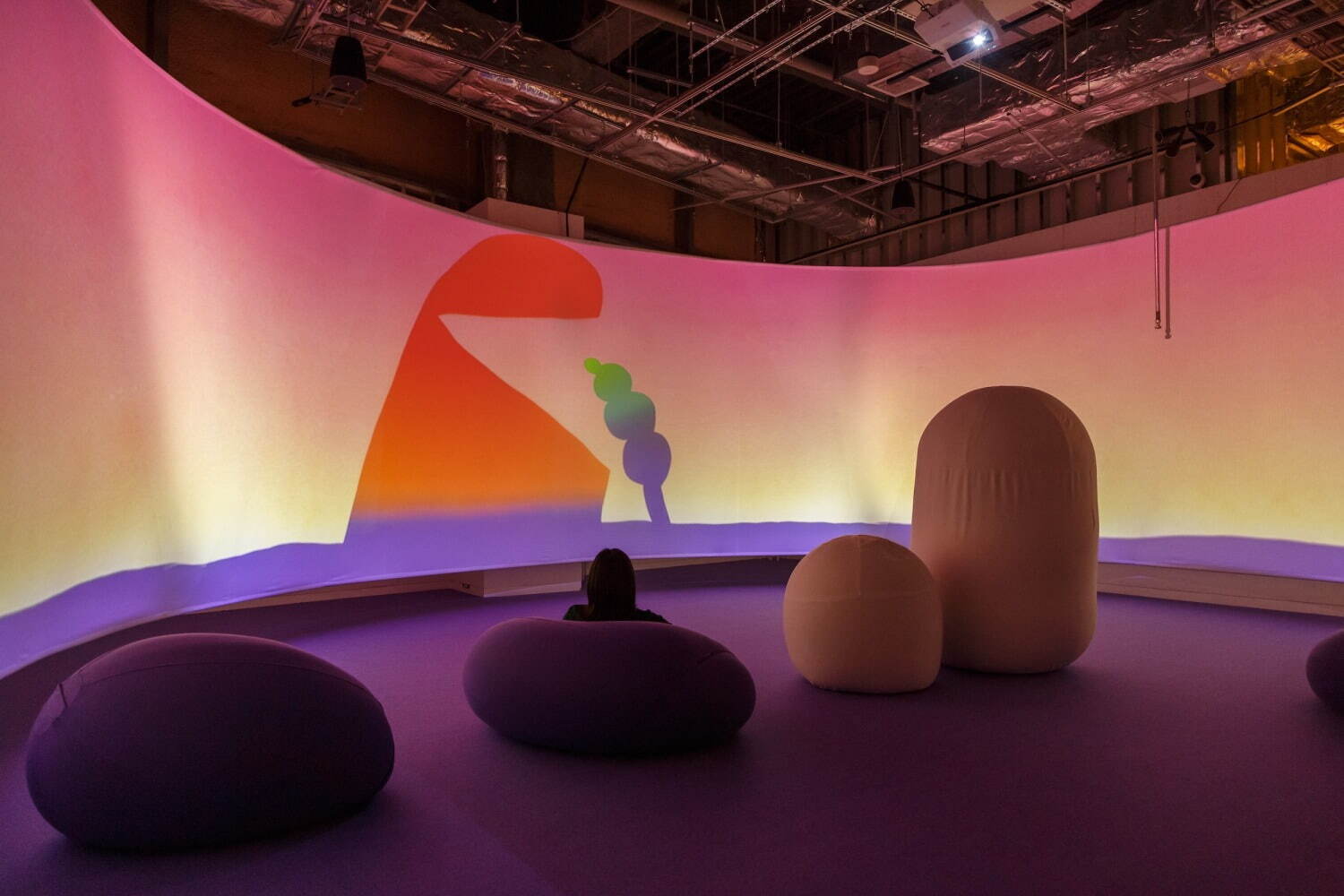 『もこ もこもこ』東京会場 展示風景
撮影:高橋マナミ