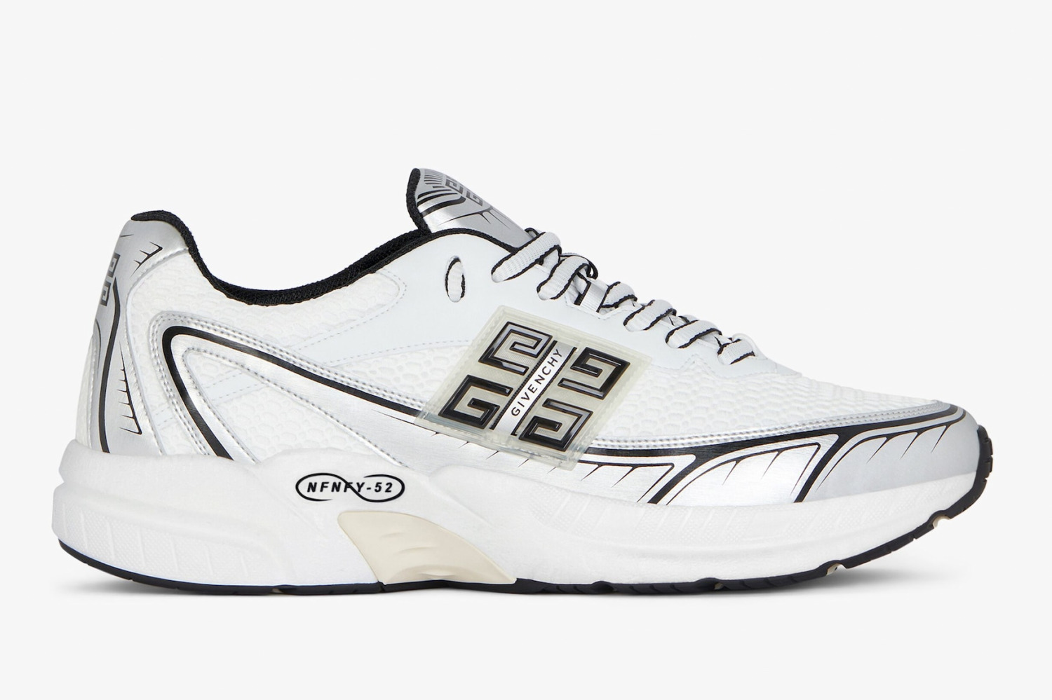 ランニング｜ジバンシィ「インフィニティ-52」“4Gロゴ入り”ランニングシューズ着想のメンズスニーカー
