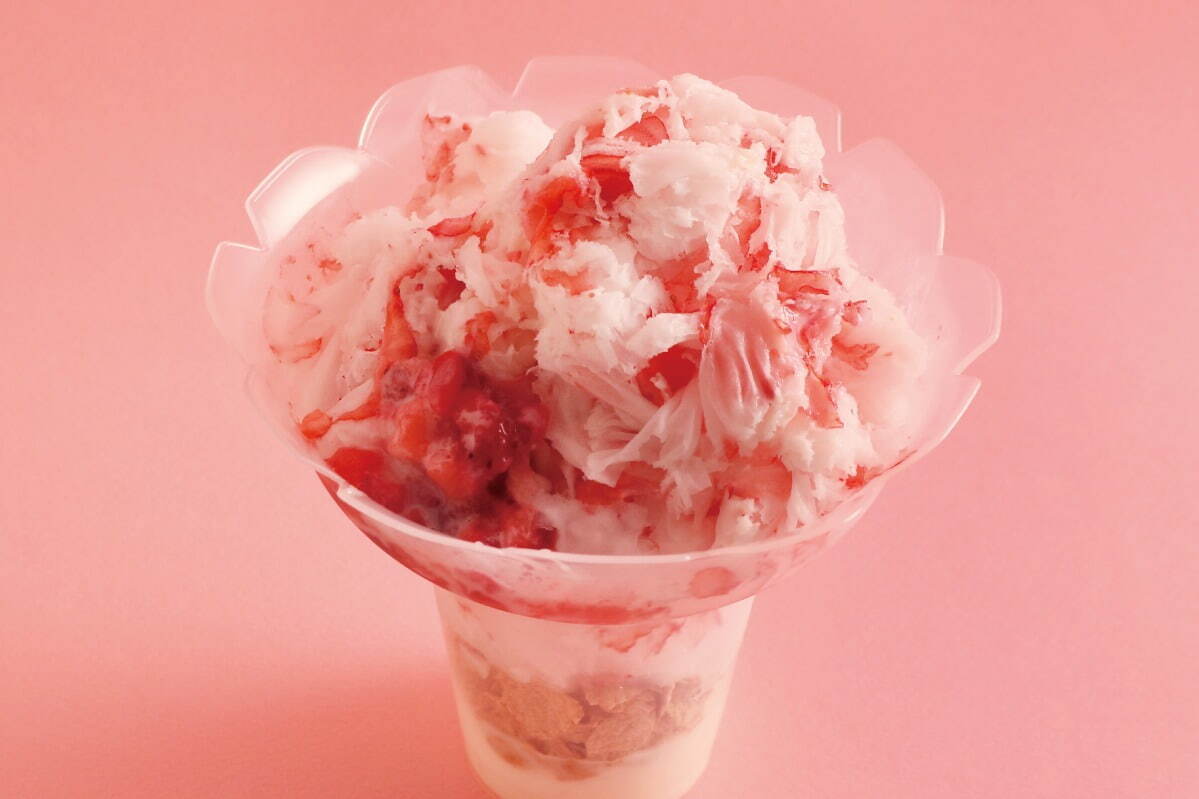 「苺ミルク杏仁」1,100円