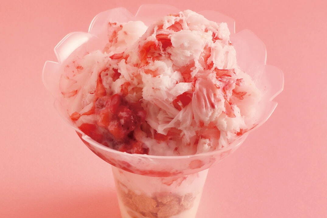 台湾発・ジ アレイから夏限定の「台湾かき氷」苺ミルク杏仁＆マンゴー杏仁の2種、店舗限定で｜横浜ハンマーヘッド