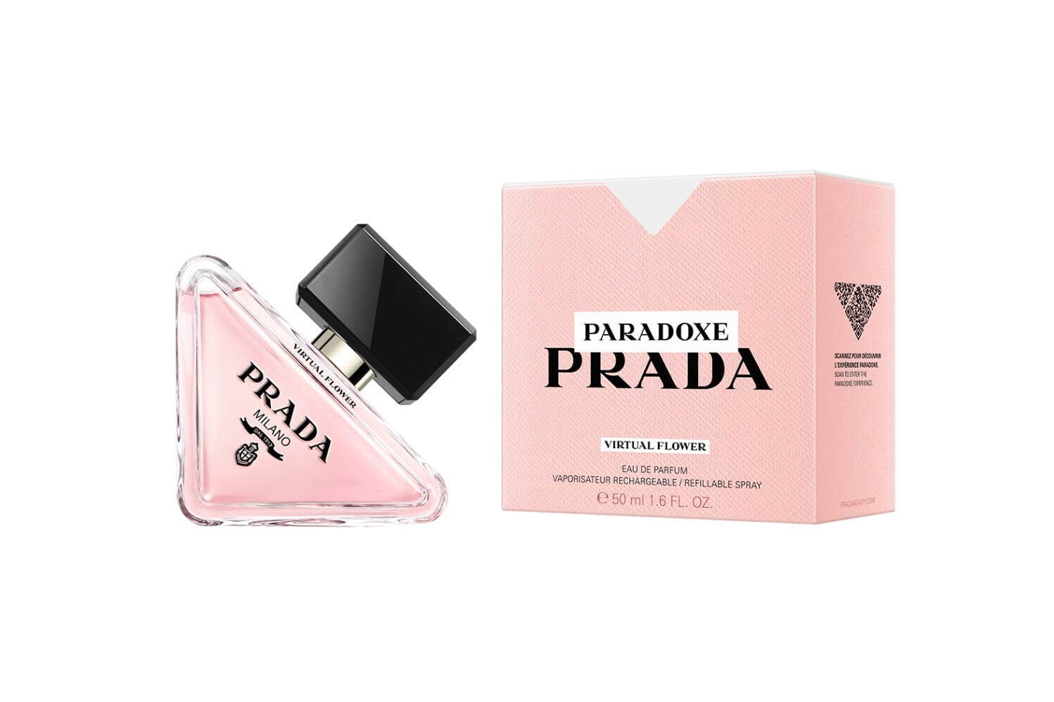 「プラダ パラドックス ヴァーチャル フラワー オーデパルファム」50mL 18,370円＜新製品＞