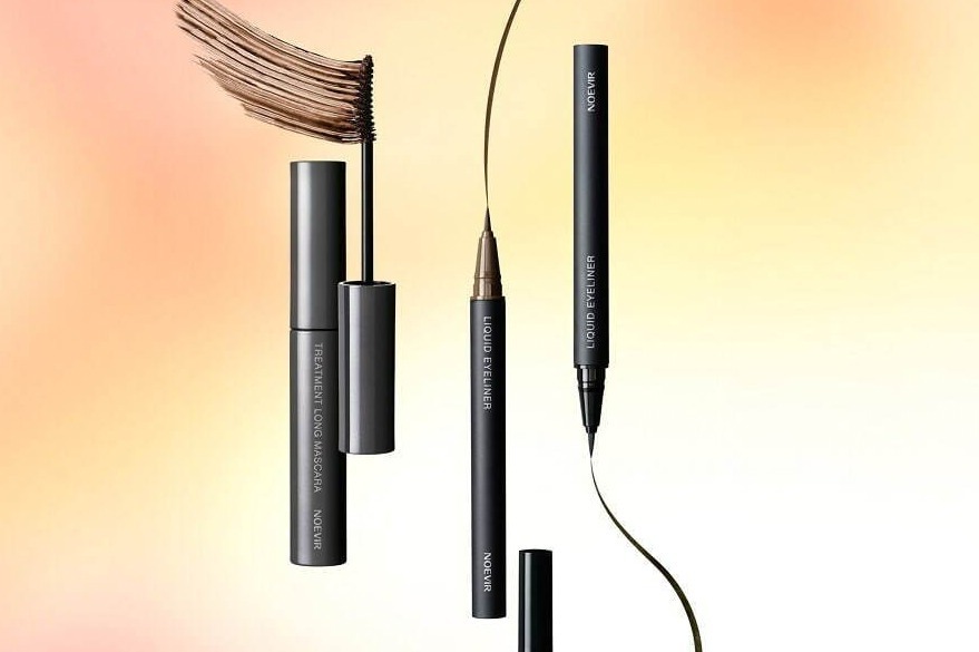 カラーマスカラ｜ノエビア24年秋コスメ、“抜け感レッドブラウン”の新色マスカラ＆思いのままラインを描けるアイライナー