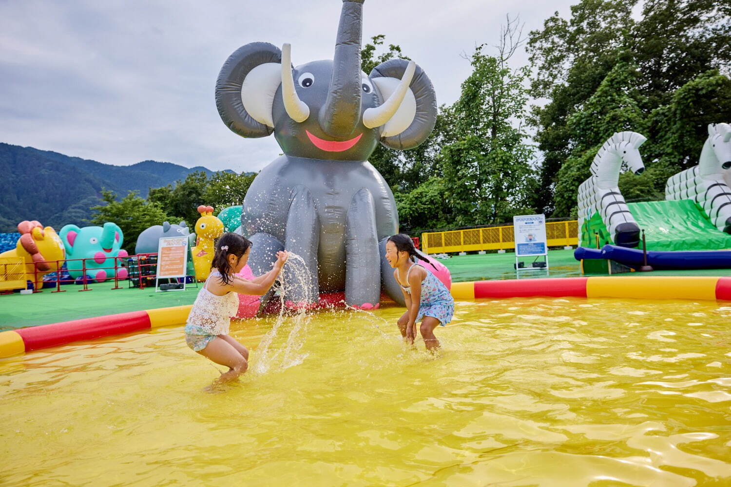 さがみ湖もりもりで”関東最大級”の水遊び広場や20ｍの水しぶきがあるスライダー｜写真3