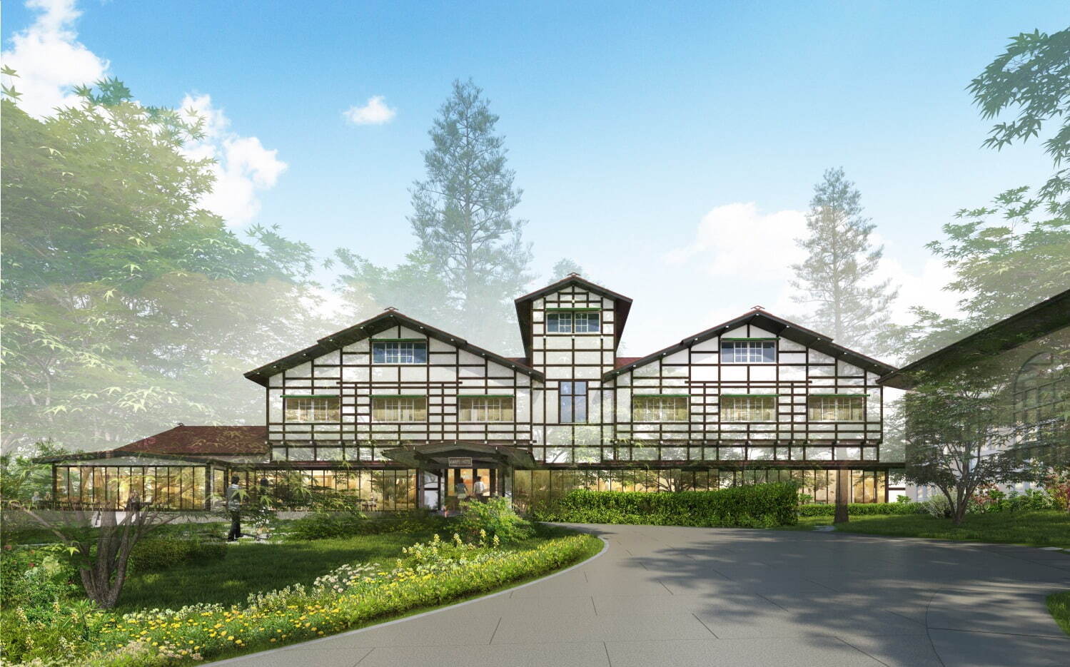 軽井沢「万平ホテル」リニューアルオープン、“全室温泉付き”愛宕館＆レトロな趣のアルプス館など｜写真1