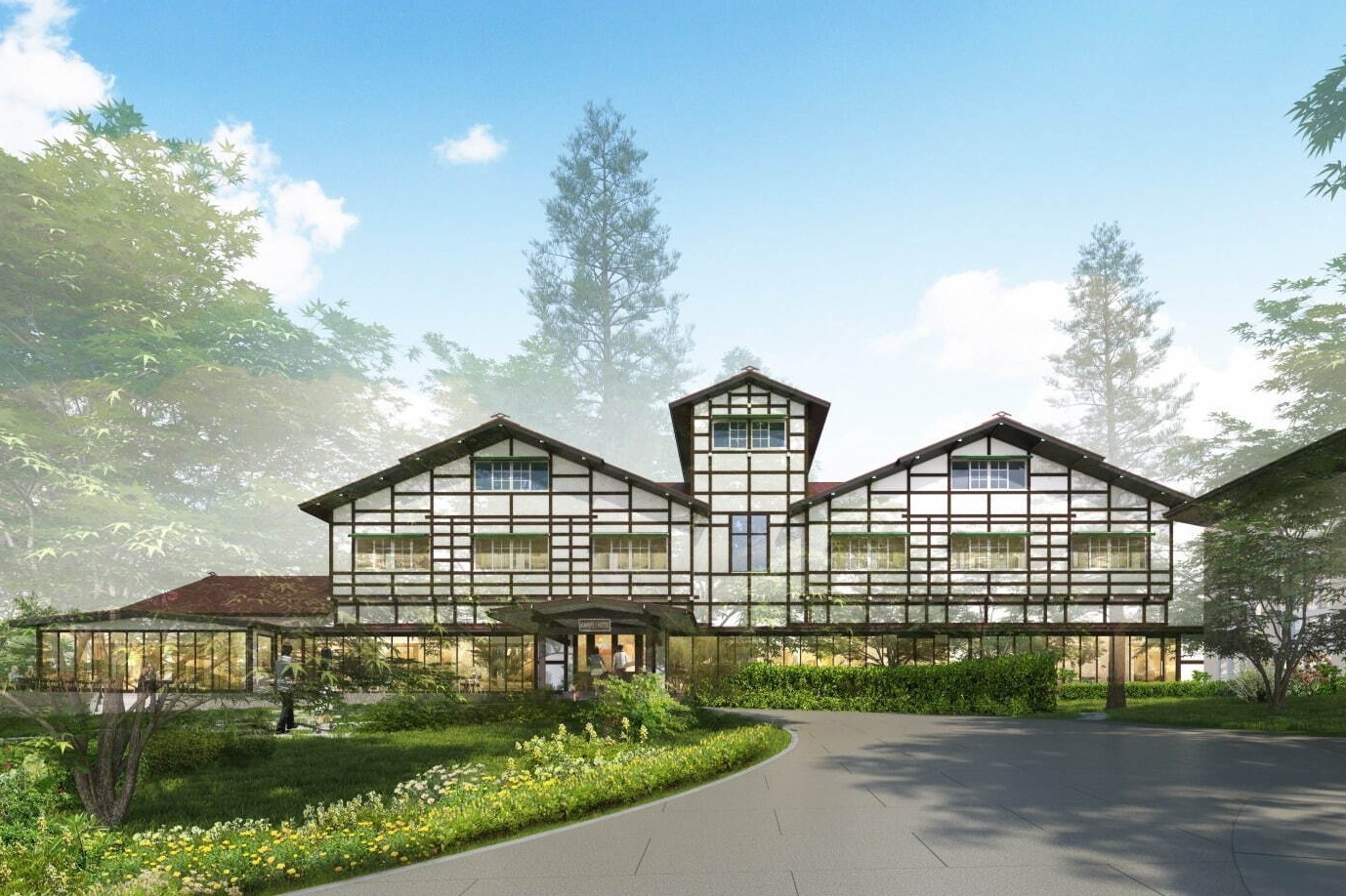 軽井沢「万平ホテル」リニューアルオープン、“全室温泉付き”愛宕館＆レトロな趣のアルプス館など