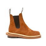 sacaiとジェイエムウエストンのコラボシューズ、“ミッドソールはみ出る”レザーローファー＆ブーツ｜写真11