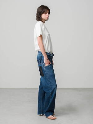 QUITO/キイト】W WAIST DENIM PT/ダブルウエストデニム（デニム
