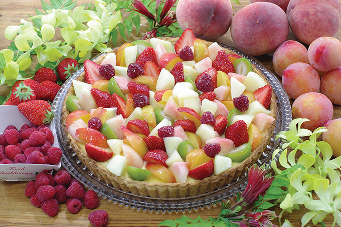 キル フェ ボンの「2014 ピーチ Week！」色とりどり、10種の桃タルトを販売 | 写真