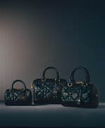 ディオール24年秋冬“ラッキースター＆パドロック”付きボストンバッグ、エンボスレザーやカナージュで｜写真11