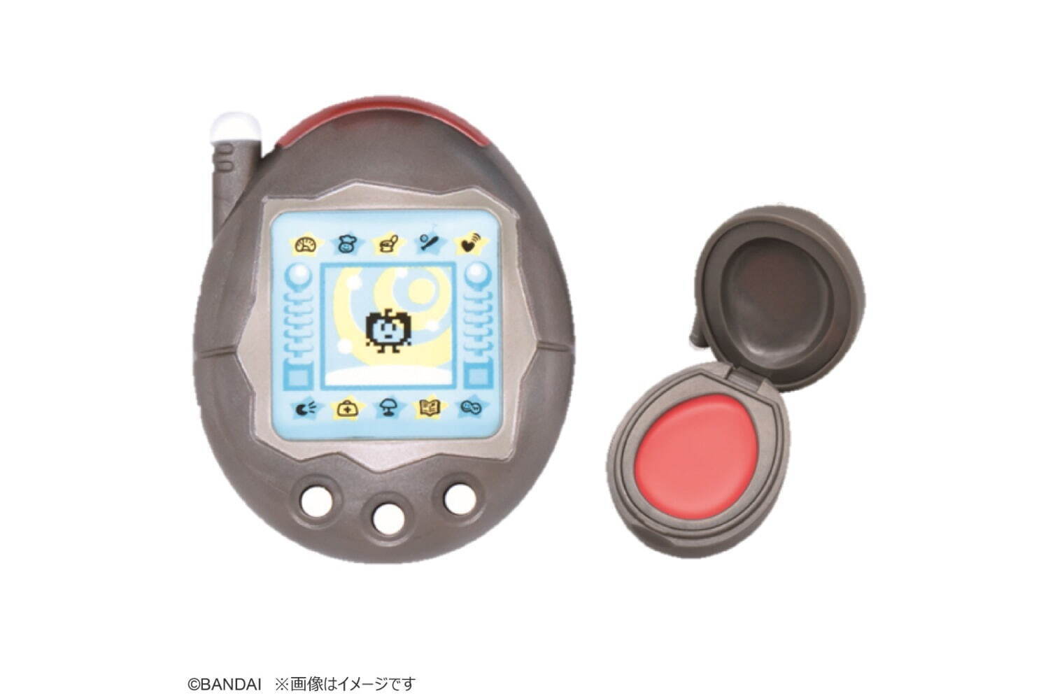 たまごっち リップ＆チーク」ミニチュア容器入りマルチコスメ