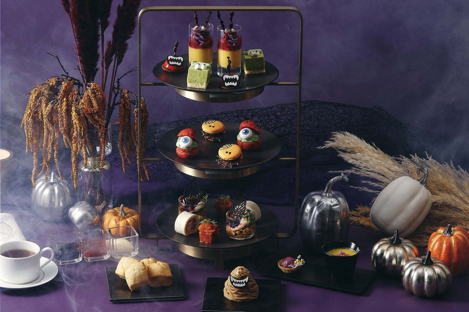 ハロウィンアフタヌーンティー2024＜関東編＞東京や横浜のホテルで楽しむ“おばけ”や魔女スイーツ