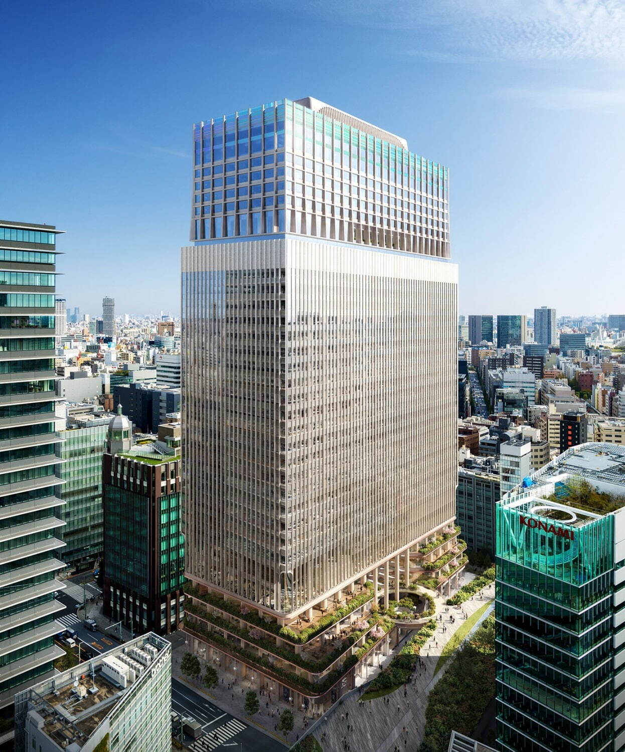 京橋三丁目東地区第一種市街地再開発事業 計画イメージ