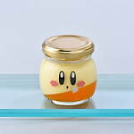 カービィカフェ プチ「カービィのカラフルプリン」チーズプリン×オレンジやライチの金箔入りジュレ｜写真3