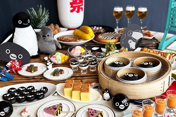 ステーキ｜「Suicaのペンギン」“夏祭り”ビュッフェが池袋・ホテルメトロポリタンで、肉まんやスイカケーキ