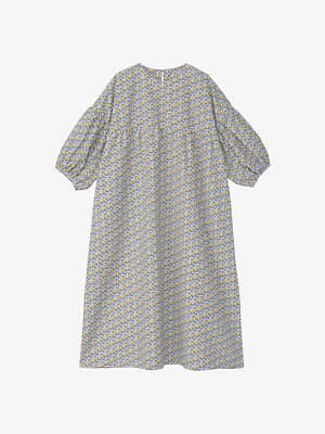 S HH × mina perhonen バスクワンピース オフホワイト ヘリー