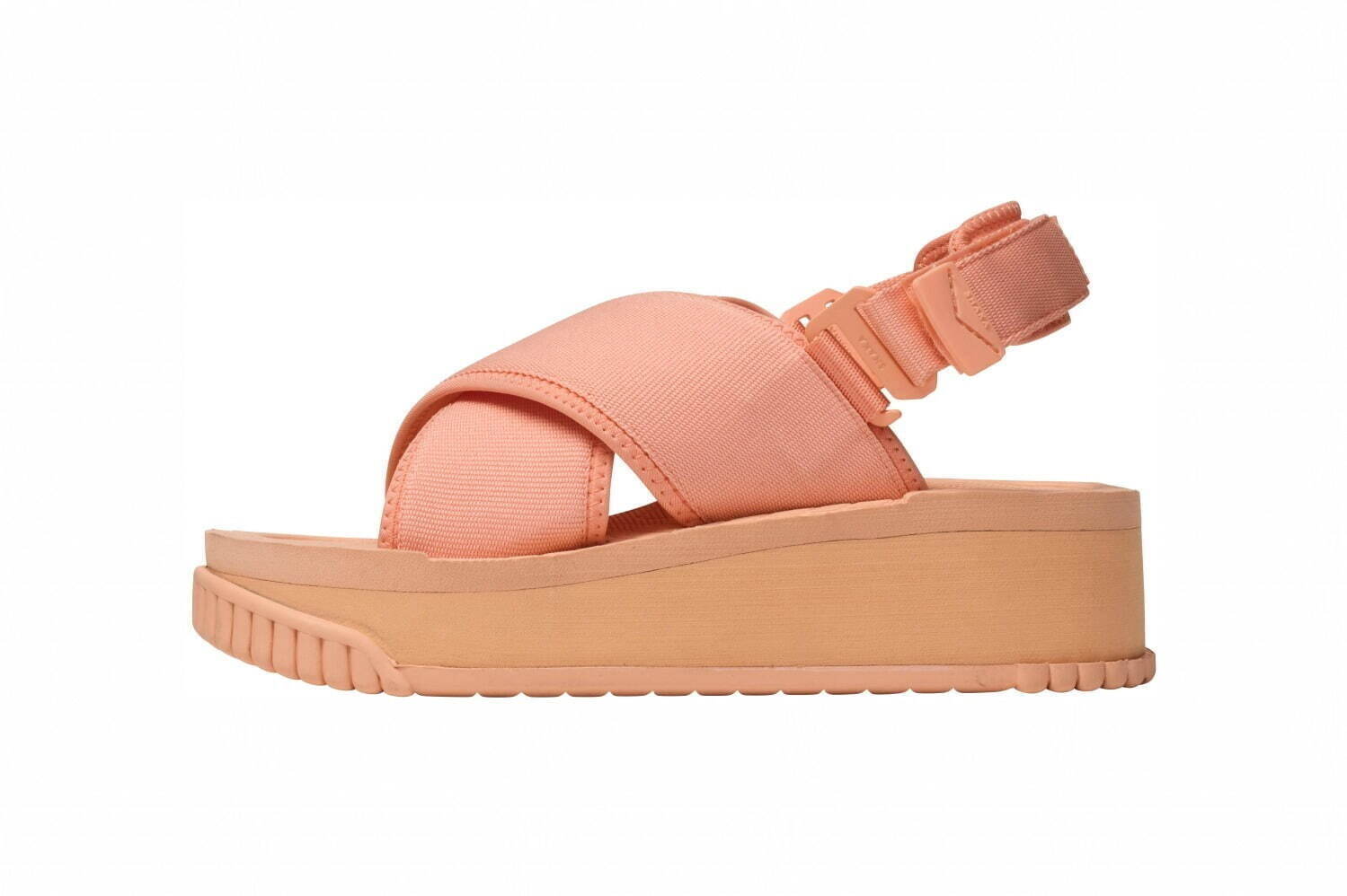 モスグリーン｜シャカ“幅広ストラップ”のウィメンズサンダル「ネオフィエスタ」履き心地アップ、厚底も