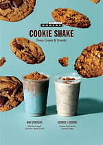 ザ シティ ベーカリー“ザクザク食感”の夏限定クッキーシェイク、チョコミント＆ココナッツフレーバー｜写真1