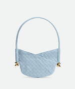 ボッテガヴェネタ ソルスティスミニレザーバッグ ブラック Solstice Mini leather shoulder bag in black - Bottega Veneta