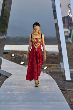 ドルチェ＆ガッバーナ アルタ モーダ(DOLCE&GABBANA Alta Moda) 2024-25年秋冬ウィメンズコレクション  - 写真37