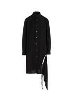 Y's 24年秋冬ウェア、“未完成風”ステッチのシャツドレスや深みカーキのギャバジンコート｜写真1