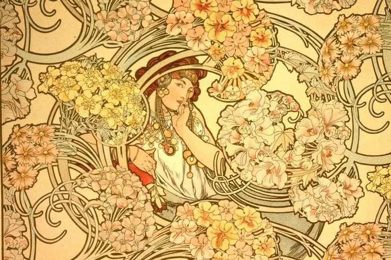 アルフォンス・ミュシャ、「クオ・ヴァディス」のための習作 幻の絵画とも言われた「クオ・ヴァディス」 キャンバス、油彩 堺