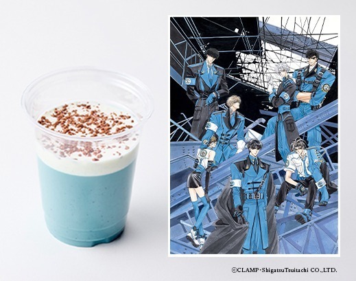 「CLAMP展」コラボメニューが国立新美術館で、阿修羅＆さくらのデザートや秋穂のロールケーキなど｜写真4