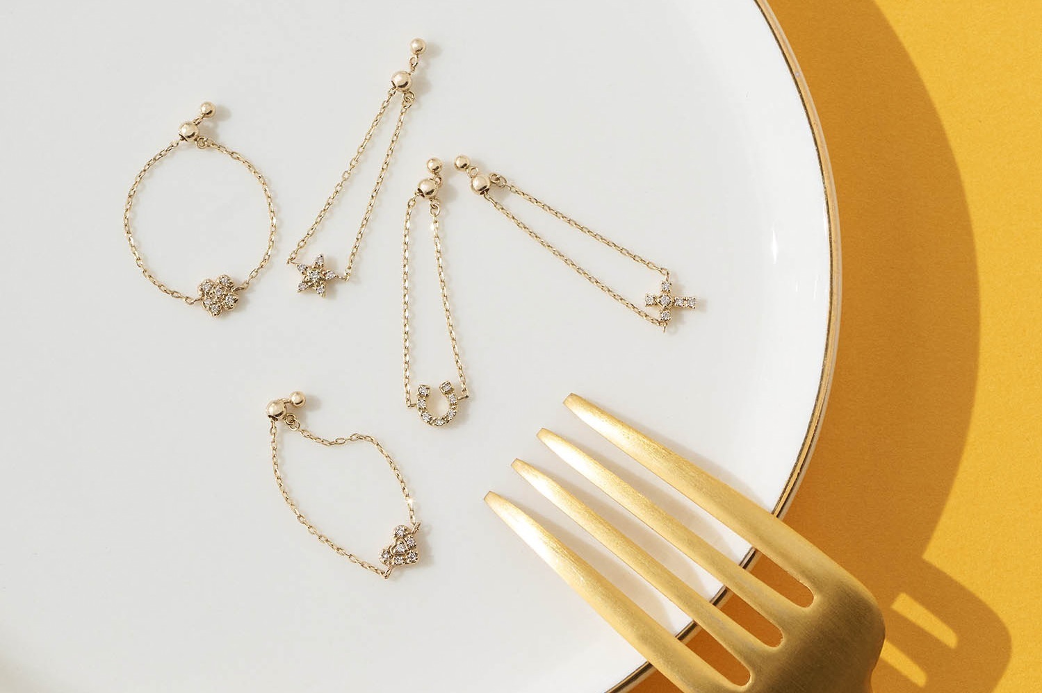 ノジェス24年秋ジュエリー「シュガークッキー」“まるで砂糖”のようにダイヤモンド煌めくリングなど