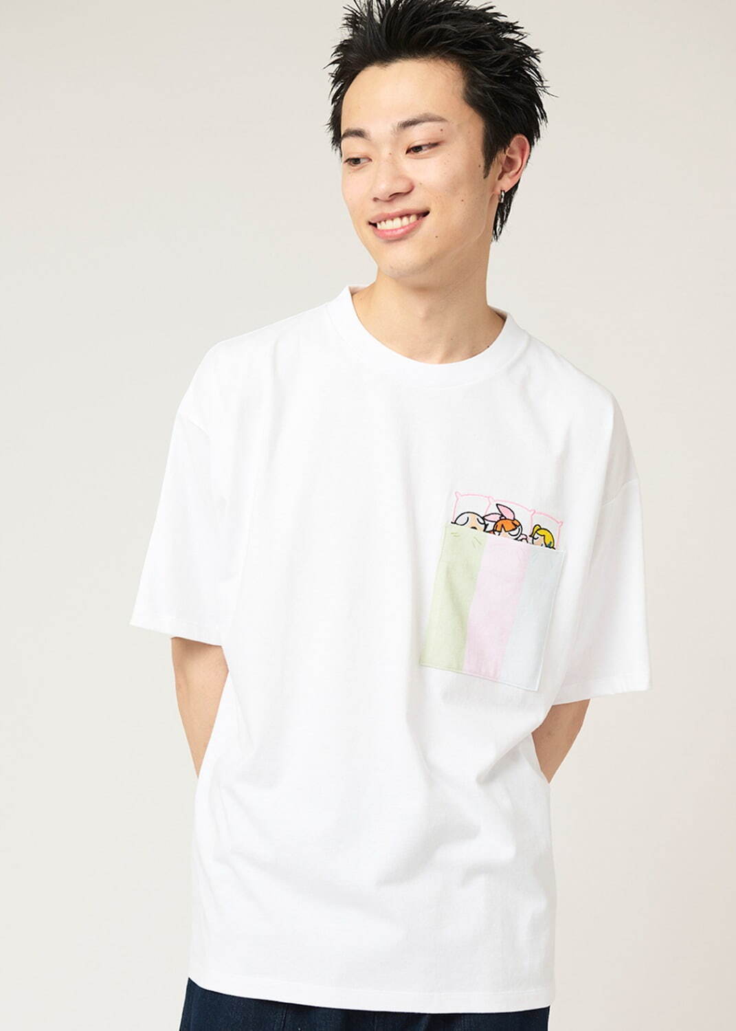 471 L グラニフ×パワーパフガールズ Tシャツ - メルカリ