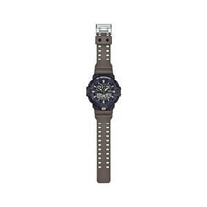 G-SHOCK“ツートンカラー”腕時計、ブラックケースにカーキ