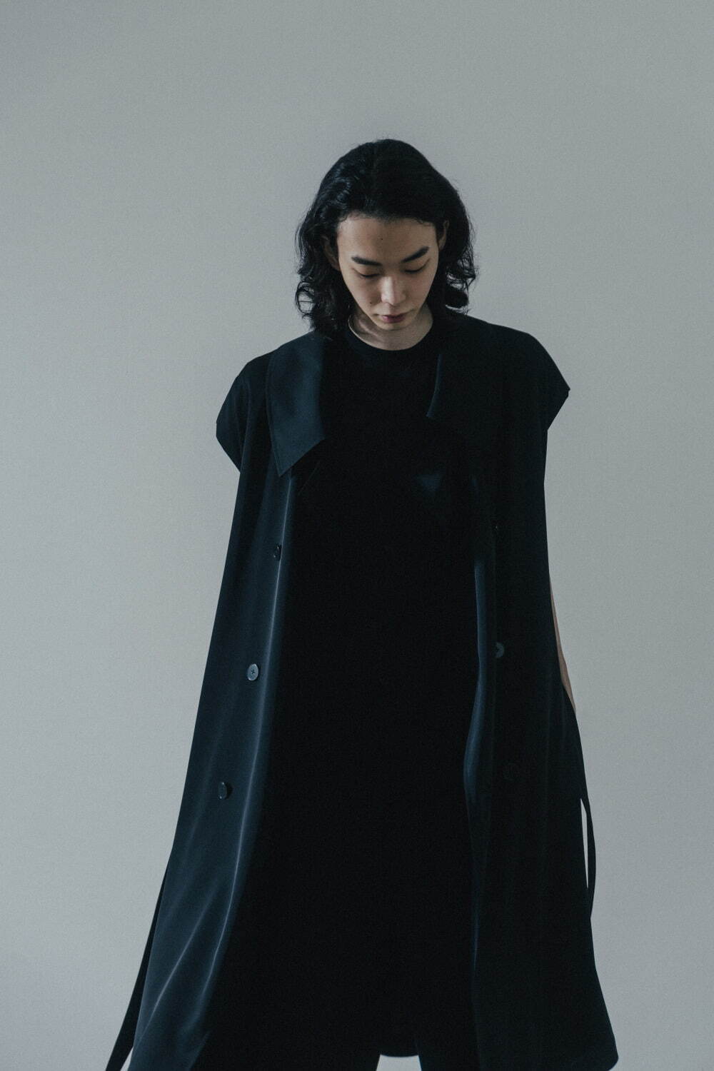 08 sircus ♫ カーメントダイ サマージャケット 08sircus (ゼロエイトサーカス) Compact lawn garment dyed over