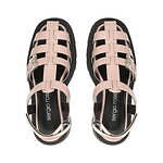 セルジオ ロッシ“煌めくクリスタルバックル”配したグルカサンダル、厚底ラグソールで｜写真8