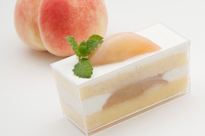 新宿高島屋の桃スイーツイベント、ミント香る桃のショートケーキや“ふわふわ”台湾風かき氷