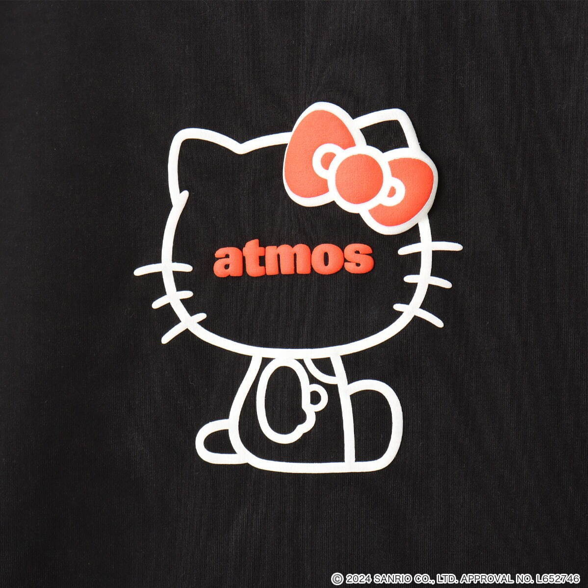 アトモス ピンク×ハローキティのコラボウェア、立体的なキティの