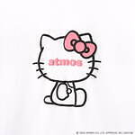 アトモス ピンク×ハローキティのコラボウェア、立体的なキティのプリントTシャツ＆クロミのチャーム｜写真3