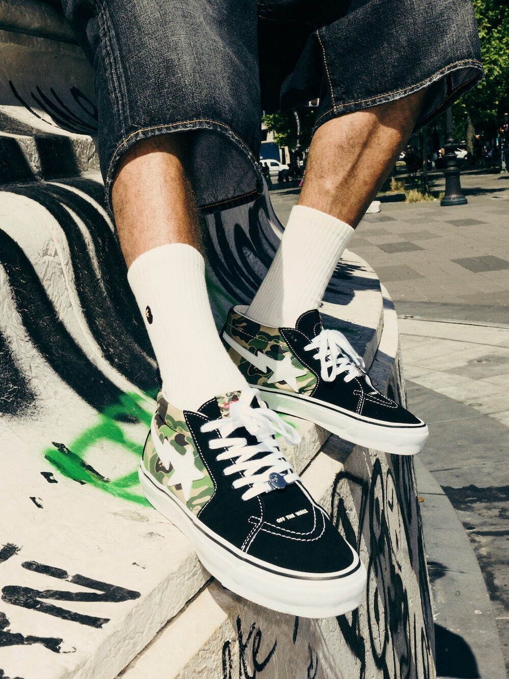 写真6/9｜ア ベイシング エイプ×VANSコラボスニーカー