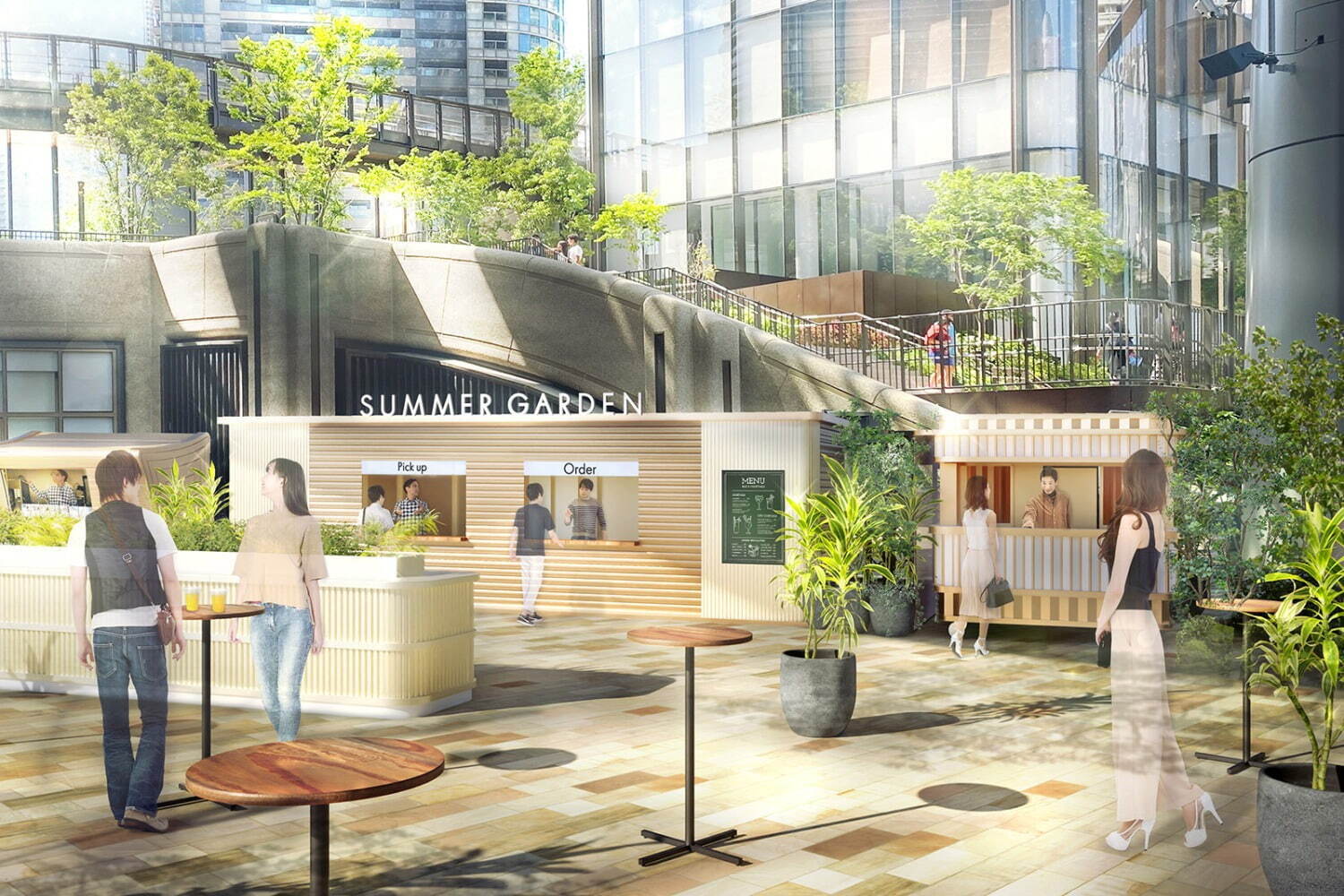 GREEN｜麻布台ヒルズの夏イベント「サマー アット ザ ガーデン」緑溢れる広場で楽しむ限定グルメや納涼祭り