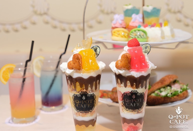 Q-pot CAFE.「ベアグミ」主役のアフタヌーンティー、“リボン”カップケーキやマカロンも｜写真22