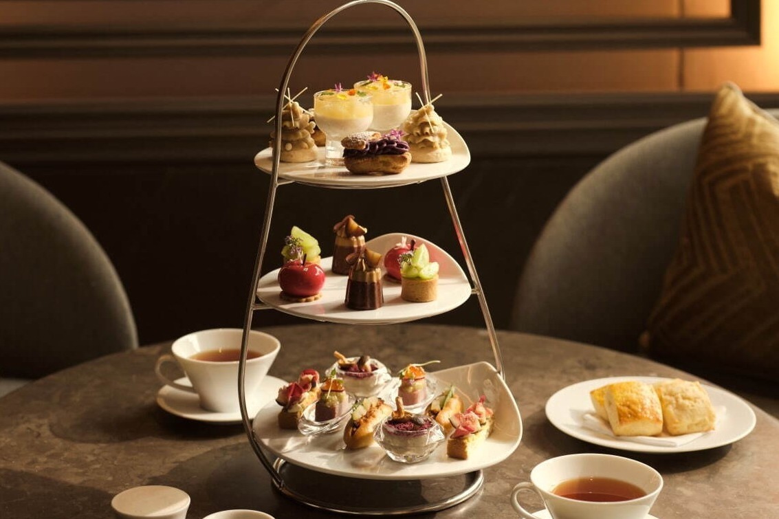 紫芋｜ジャヌ東京「オータム アフタヌーンティー」国産栗のモンブラン＆鮮やか紫芋エクレアなど秋の味覚スイーツ