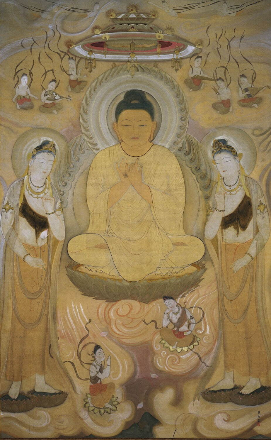 村上華岳 《阿弥陀》 大正5年(1916年) 京都市美術館蔵
