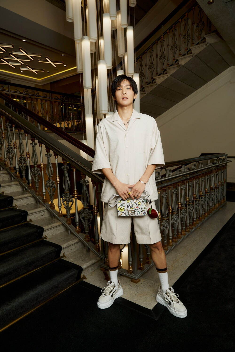 バゲット ソフトトランク レザー ブラック | Fendi