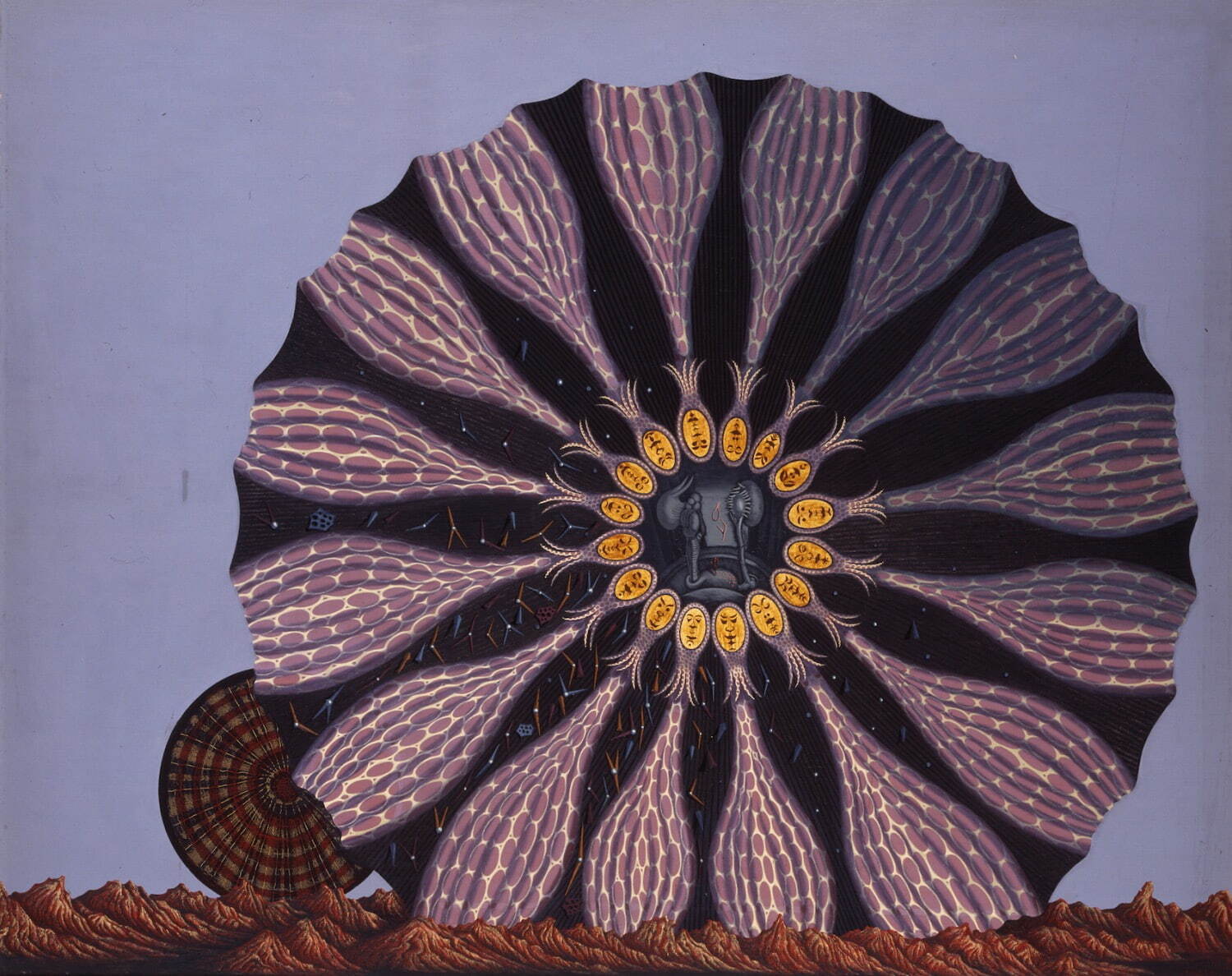 小牧源太郎 《ラディオラリア》 昭和15年(1940年) 板橋区立美術館蔵