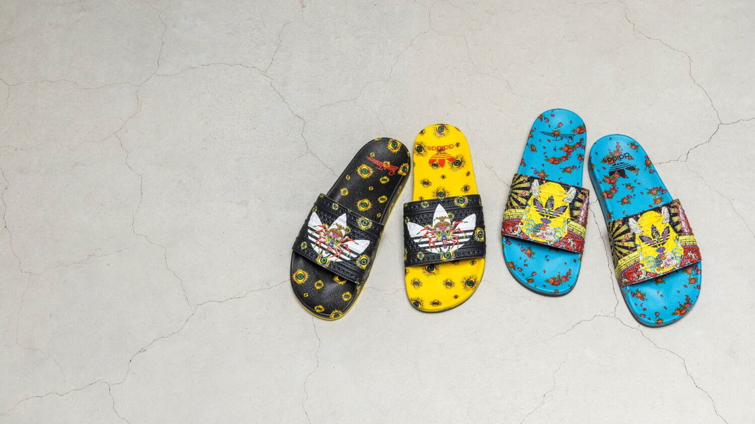 新品未使用レア品! adidas×田名網敬一 コラボサンダル