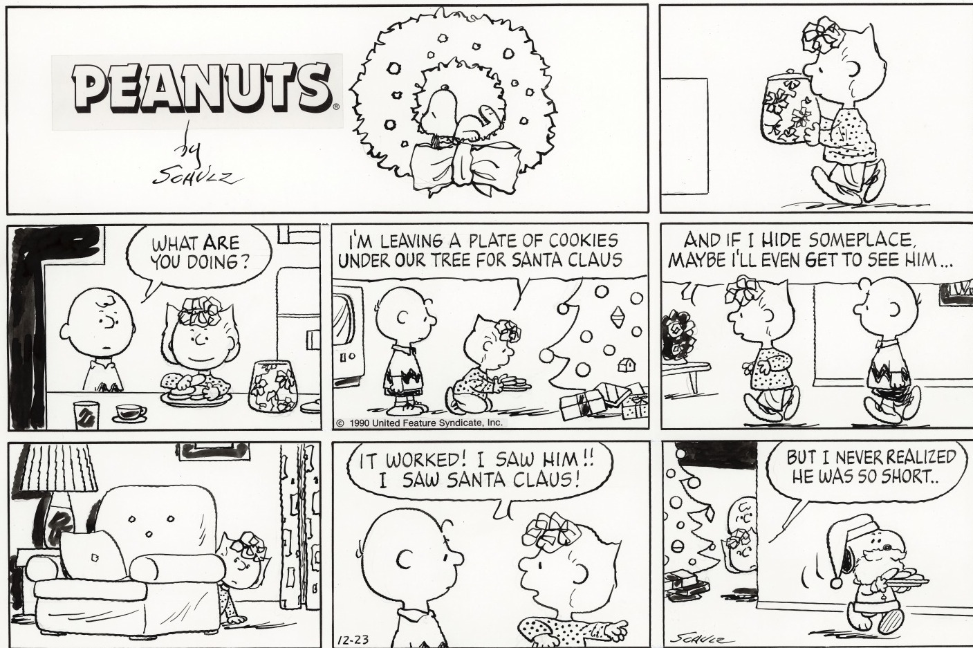 美術館｜スヌーピーミュージアムの企画展「ホリデー」ピーナッツのハロウィンやクリスマスをコミック原画で