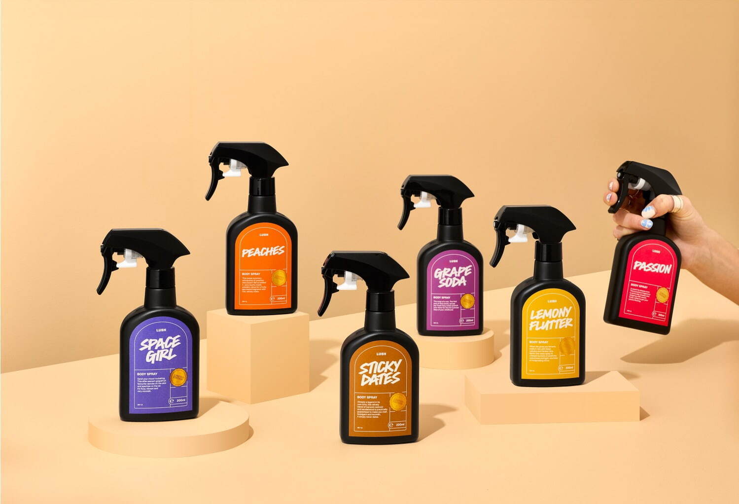 楽天市場】LUSH ゼスティ ボディスプレー フレグランス 香水