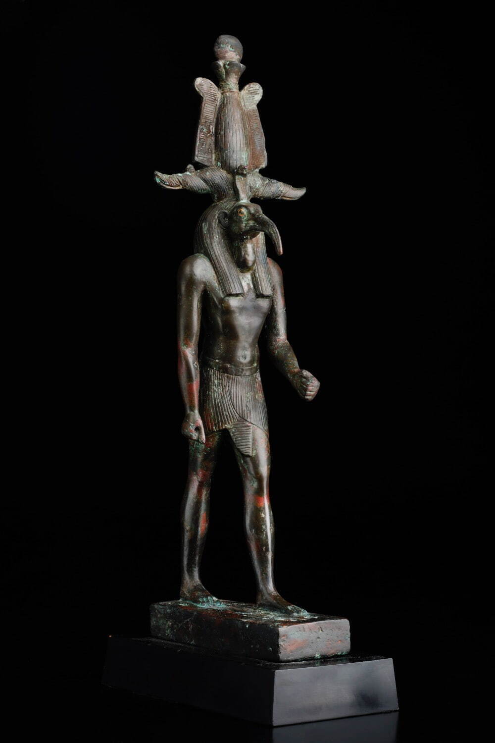 《アテフ冠を被ったトト神像》
末期王朝-プトレマイオス朝時代