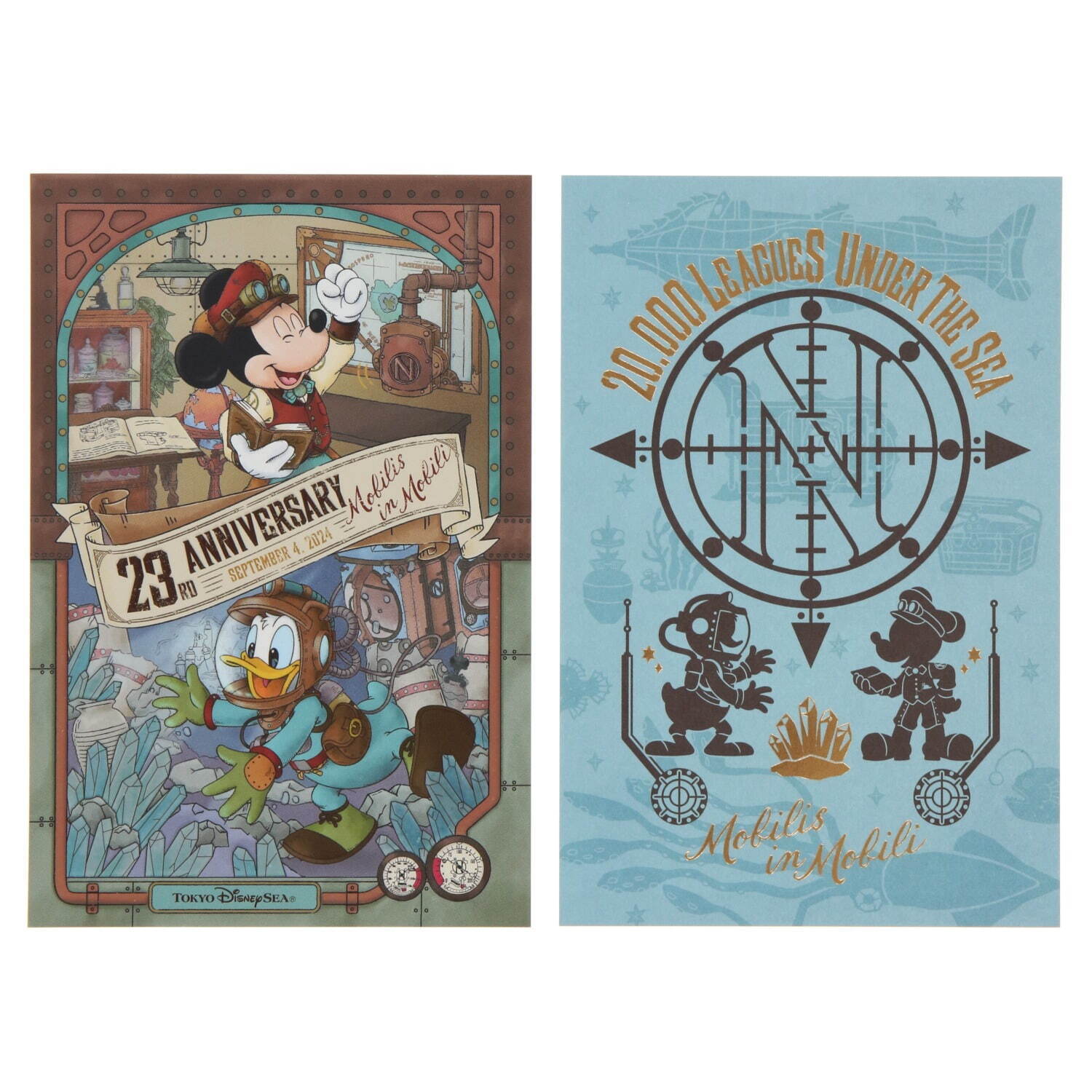 東京ディズニーシー「海底2万マイル」テーマのグッズ、海底世界