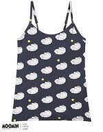 ムーミン×ウンナナクール初コラボ、“ふわふわ生地”のスナフキンパジャマ＆お花積むリトルミイ柄下着｜写真9