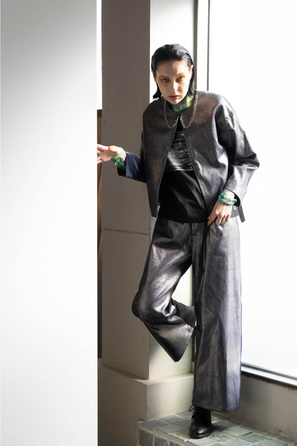 ナカガミ 2024-25年秋冬｜female ノーカラージャケット