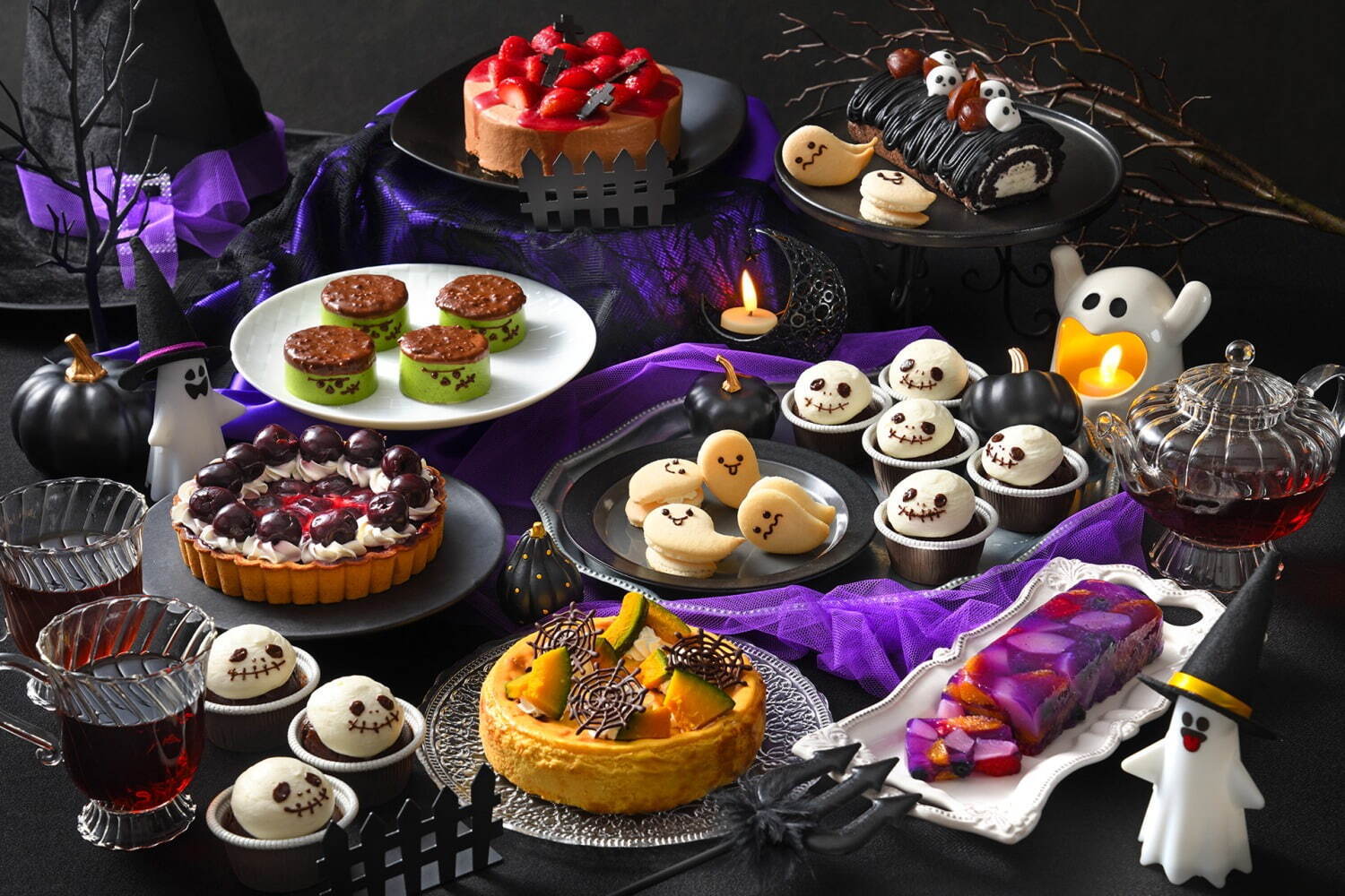 「ハロウィンゴーストパーティー」
大人 3,500円、シニア(65歳以上) 3,150円、小学生 2,650円、未就学児(3歳～6歳) 1,000円、2歳以下 無料