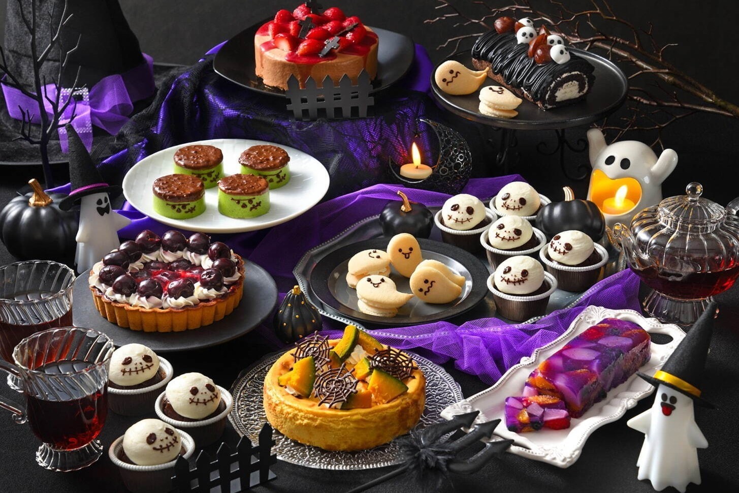 スイーツビュッフェ｜“ハロウィンスイーツ満載”ランチビュッフェがANAクラウンプラザホテル新潟で